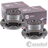 2X A.B.S. RADLAGER-SATZ Mit ABS-RING Vorne Passend FüR Jaguar F-TYPE XF XK