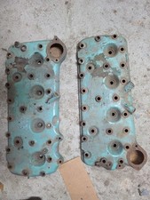 Mercury 8cm V8 Flathead Cylinder Heads Oem Right Left 1948-53 Mercury 8cm V8 Flathead Cylinder Heads Oem Right Left 1948-53