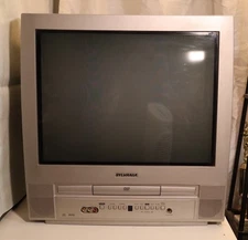 Sylvania 6520FDF 20" CRT TV/DVD Combo Tested And Works