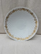 Hutschenreuther Schale mit Blattgold  --  Selb L.H.S. Germany Kunstabteilung