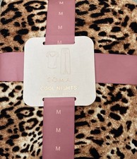 Soma Women's Cool Nights Packaged Short-Sleeve Pant Pajama Set Med On The Prowl