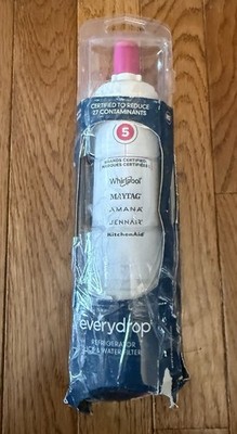 NEW EveryDrop Whirlpool Genuine OEM Refrigerator Ice & Water Filter 5~EDR5RXD1
