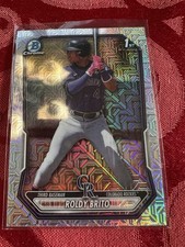 2026 Bowman Mega #BCP-21 Roldy Brito 1st Prospect Mojo Refractor BJST
