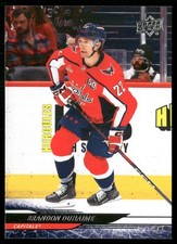 2024-25 UPPER DECK BRANDON DUHAIME WASHINGTON CAPITALS #648