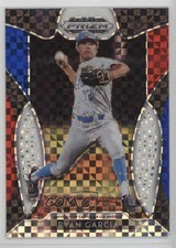 2019 Panini Prizm Draft Picks Red White & Blue Prizm 65/99 Ryan Garcia #81 07rd