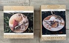 Hallmark Marjolein Bastin Nature's Sketchbook 1995 & 1996 Showcase Ornaments