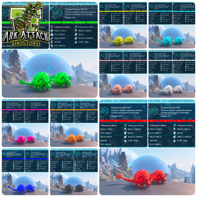 ASA  Ark Survival Ascended PVE Doedicurus Pair/Singles Buy 2 Get 3rd Free