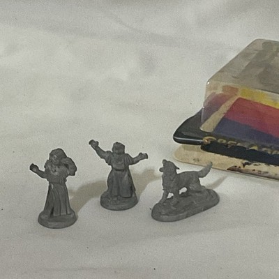 Grenadier Fantasy Legends Damsel To Werewolf Miniature Set 1992 D&D Metal #3103