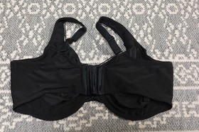 New Wacoal High Standards Underwire Bra - Size 42G - Black - # 855352