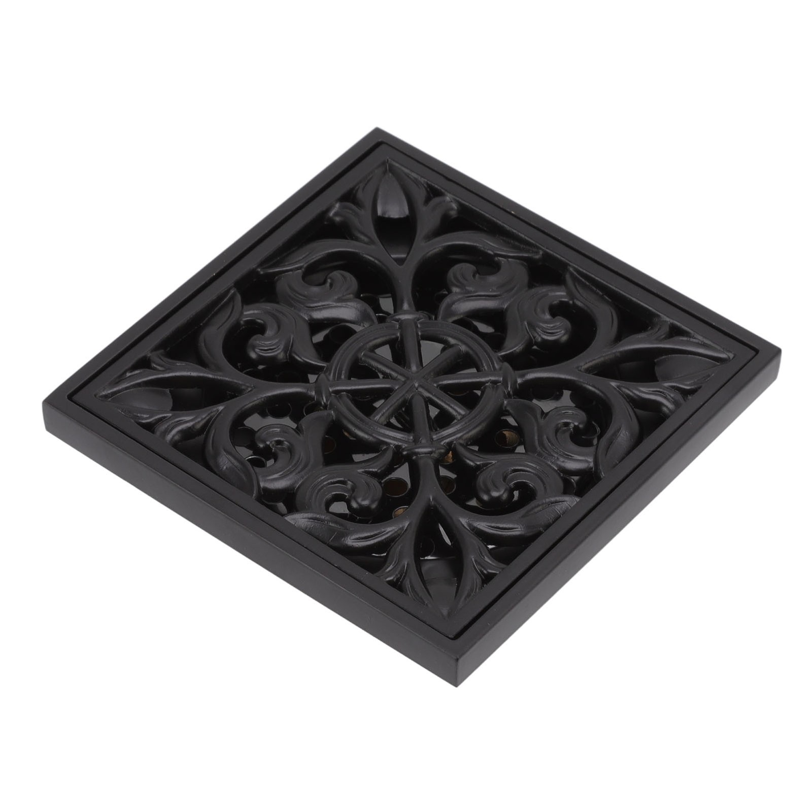 Floor Drain Bathroom Odor Proof Square Floor Drain Stainless Steel Copper Shower
