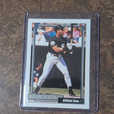 Topps 1992 Bo Jackson #290 Chicago White Sox MLB Baseball Card