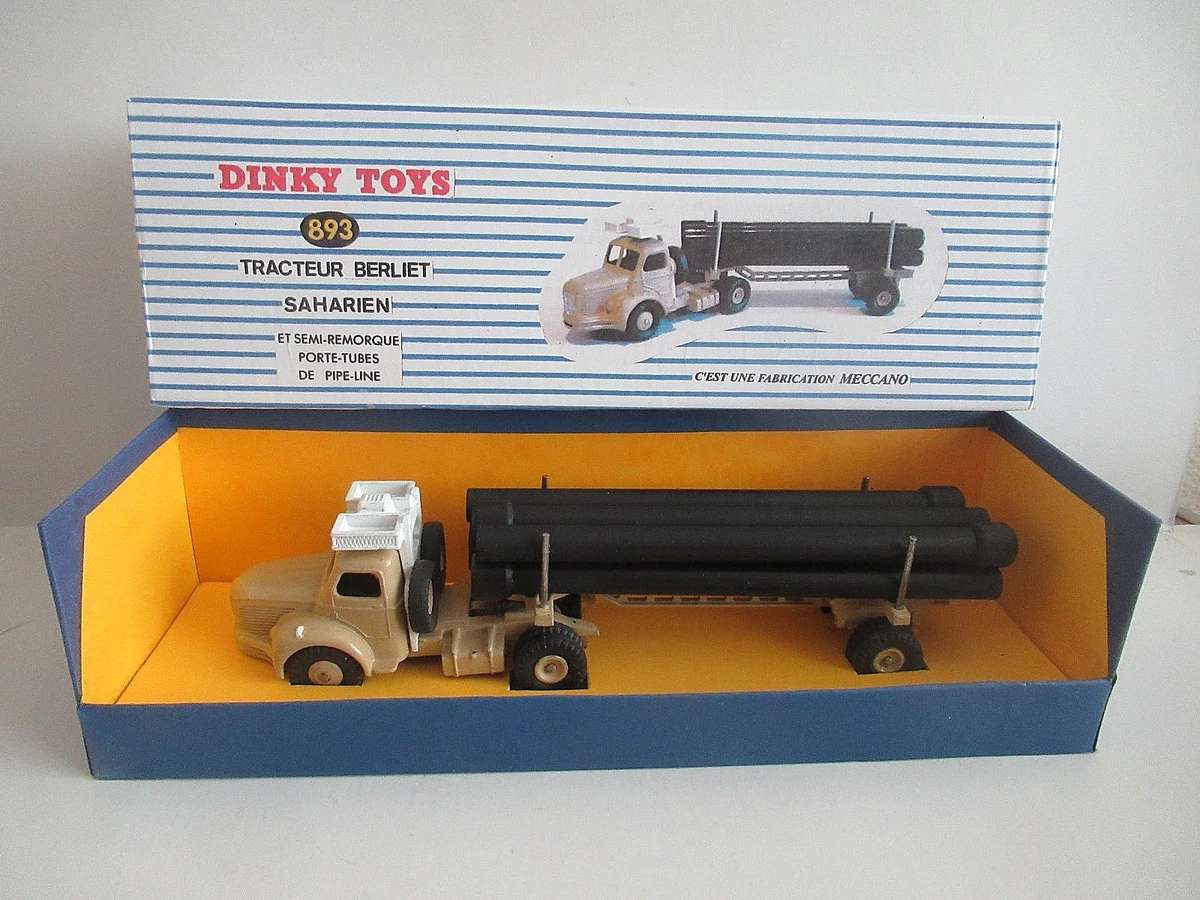 Dinky Toys Simca Cargo Esso – Semi-remorque Bâché – 1/50 – Zamak – 1958