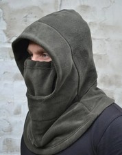 Olive khaki balaclava, warm fleece balaclava,winter balaclava    