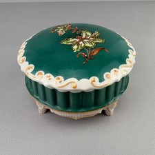 Deckeldose / Schmuckdose v. Schaubach-Kunst Porzellan, Wallendorf - Handarbeit