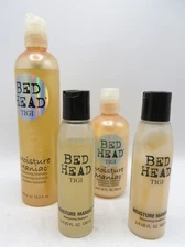 TIGI BED HEAD MOISTURE MANIAC 13.5 OZ & CONDITIONER  8.5 OZ  WITH TRAVEL SIZE!
