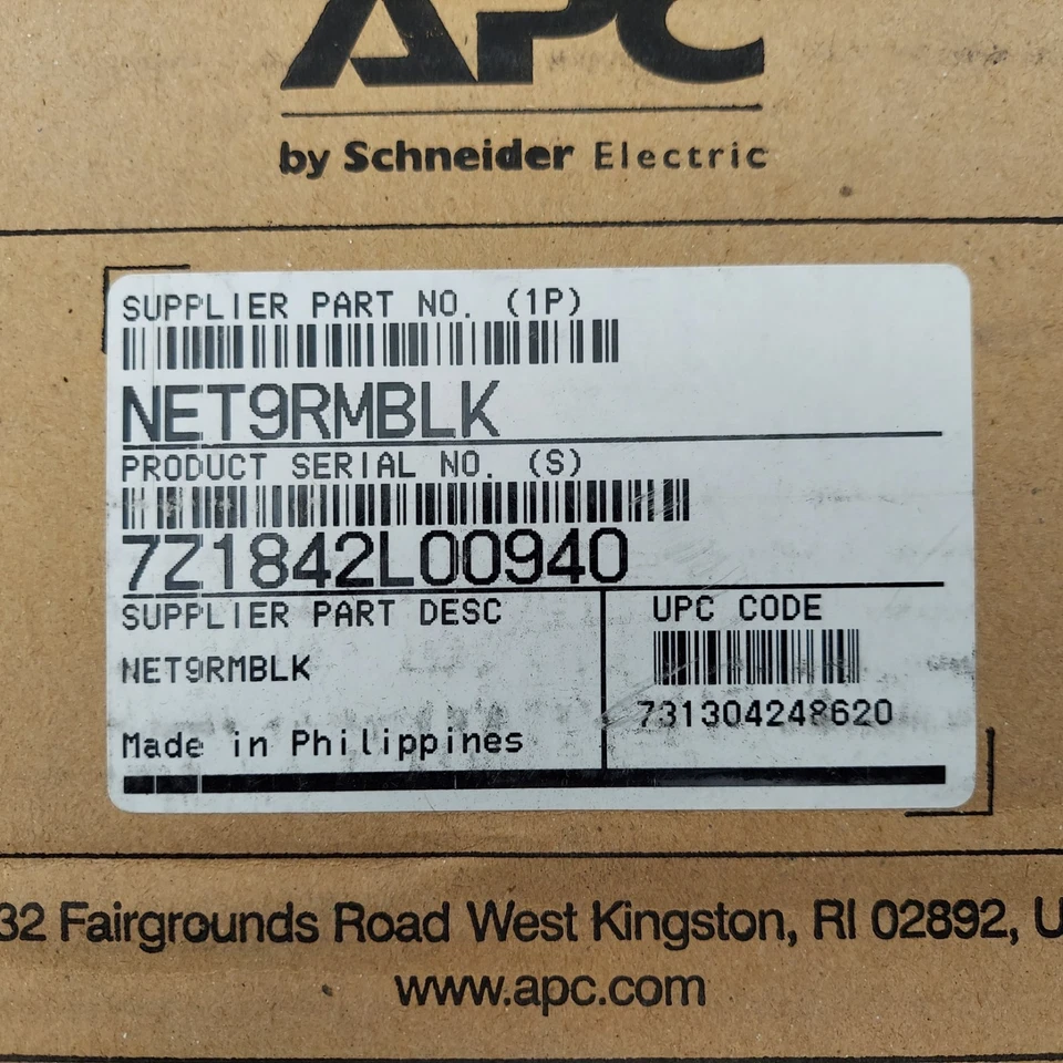 APC NET9RMBLK SurgeArrest Rackmount - Image 4 of 4