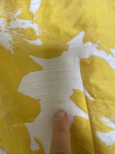 Next Dress Ladies Size 8 Yellow Jacquard Mini Tulip Occasion Wedding Guest - Picture 10 of 12