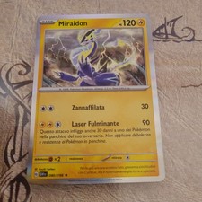 MIRAIDON 080/198 SCARLATTO E VIOLETTO RARA HOLO CARTA POKEMON NM