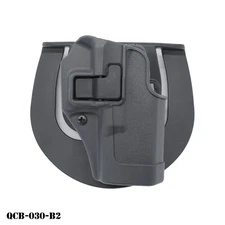 Blackhawk Glock 19 Holster Black ~ RH ~ CQC 2100270 ~ USED US Military Surplus