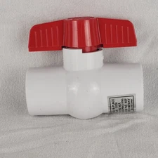 American Granby 1” SCH-80 PVC Ball Valve Red Handle New in Box