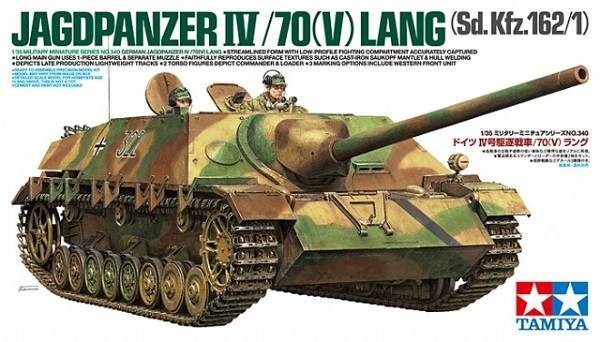 Tamiya Maquette Char : Jagdpanzer Iv/70 Lang - Image 2