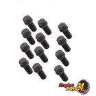 HOLDEN V8 253 308 EXTRACTOR HEADER BOLT SET PACK OF 12 BOLTS BLACK