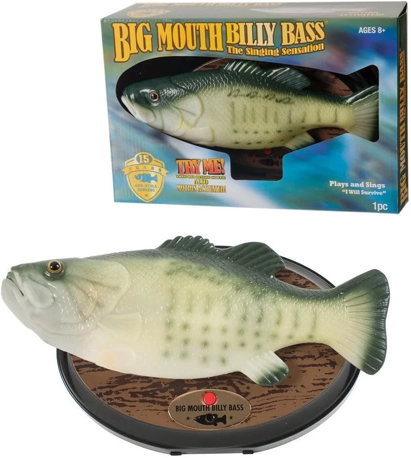 Настенная табличка с изображением поющей рыбы Billy Bass - Изображение 3 из 4