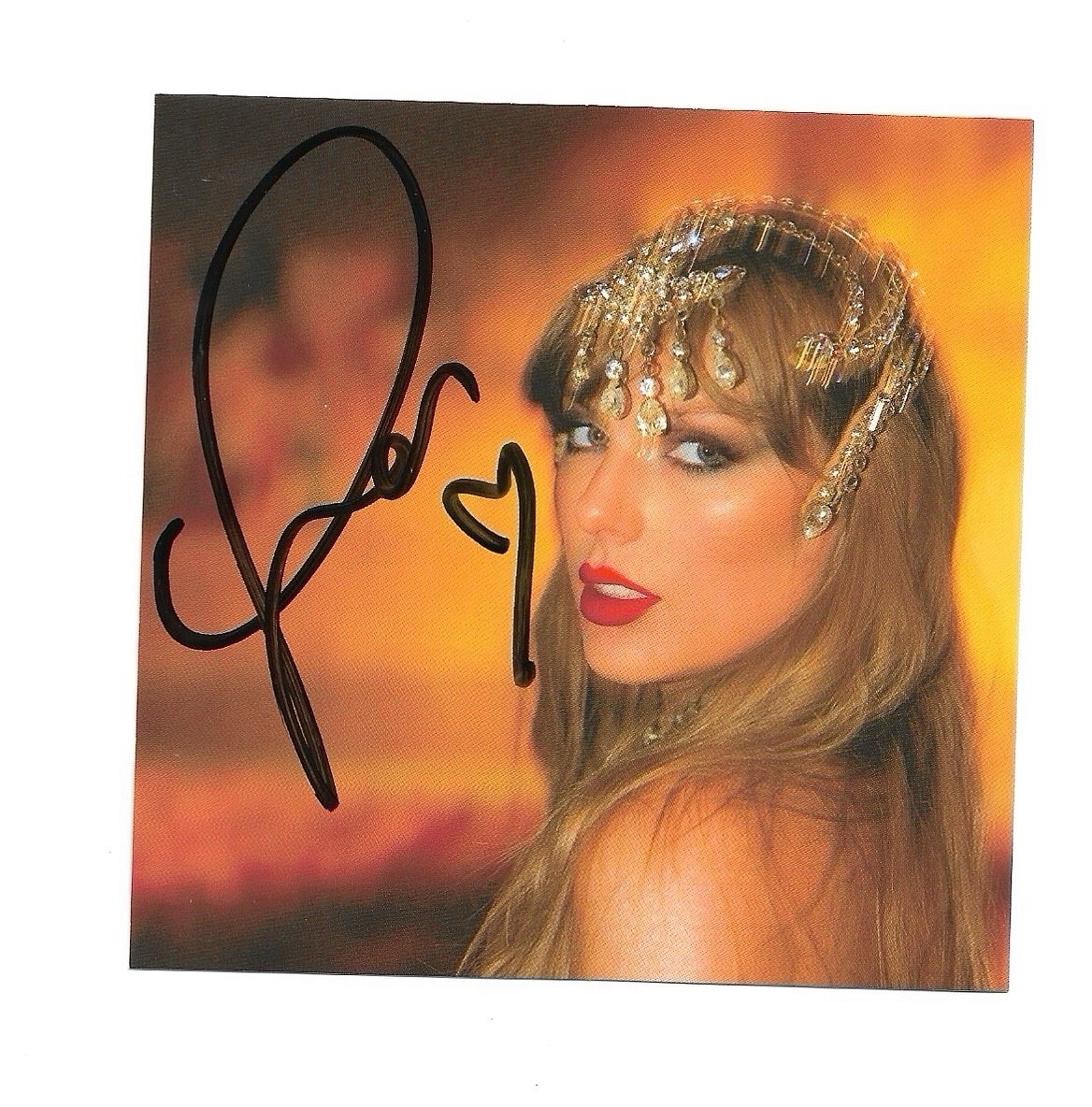 Taylor Swift signed autographed The life of a Showgirl CD insert PSA/DNA