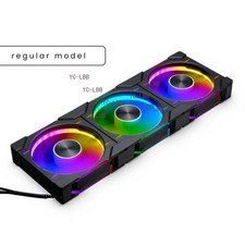 Phanteks D30 Fan - BLACK - 3-pack - D30-120 D-RGB