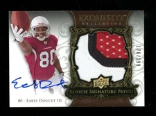 2008 UD Exquisite Collection Early Doucet Rookie Patch Auto /199 #150 UX3813