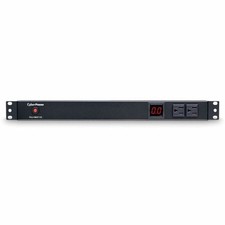 CyberPower 14-Outlet 2 Front, 12 Rear Rackmount Metered PDU w/ 15A Output