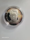 PAVEL BURE# 10 NHL Vancouver Canucks Russian Rocket Coin 999 Silver Hockey