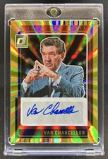 2025 Donruss WNBA Van Chancellor Signature Series Holo Gold Laser Auto #/10