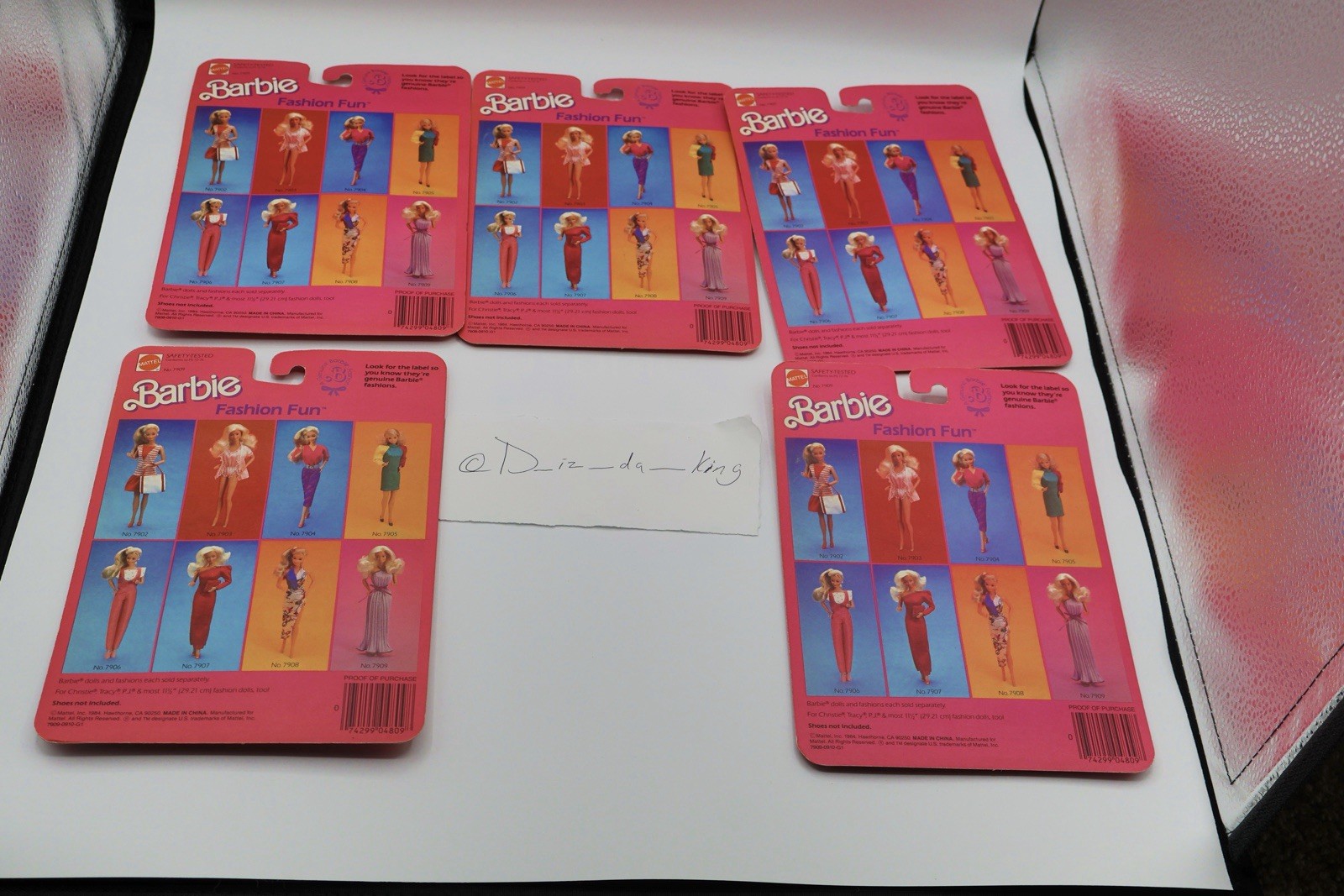 Tenue Barbie Fashion Fun N°2093 De 1984 - Vintage Mattel