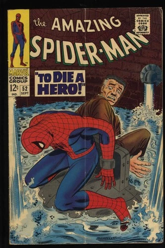 Amazing Spider-Man #52 VG 4.0 3rd Appearance Kingpin! Romita Cover! Marvel 1967
