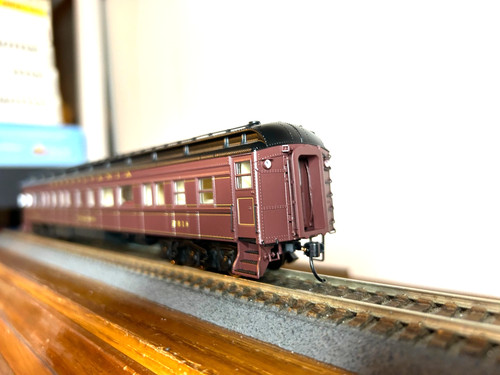 B.L.I. #8972 P.R.R. Coche de negocios Z74D #7510 "Pittsburgher" finales de 1940 1:87 H.O. | Zustand: New