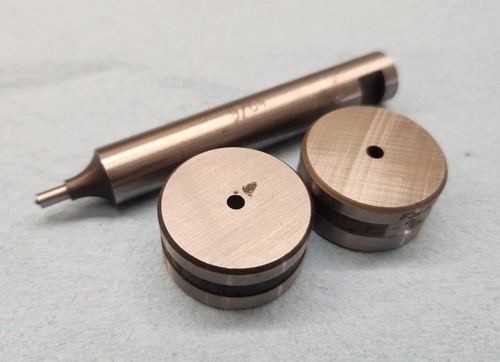 Roper Whitney 9/64" Type 'O' Punch & Die Set per #17 PLUS 10 GUAGE DIE [lotto 3] - Foto 1 di 5