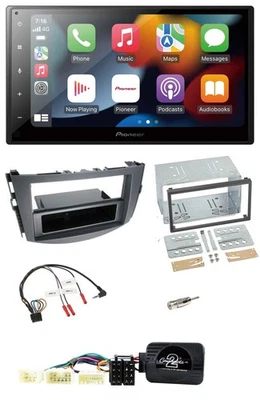 Pioneer DAB Bluetooth 2DIN USB Lenkrad Autoradio für Toyota RAV 4 2006-2011 - Bild 1 von 4