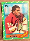 WASHINGTON REDSKINS GARY CLARK AUTOGRAPHED SIGNED 1986 ROOKIE CARD!