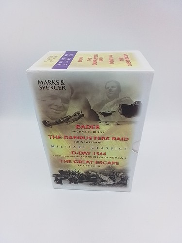 Marks And Spencer's MILITARY CLASSICS BOOKS Bader, The Dambuster Raid, D- Day 19 - Foto 14 di 16
