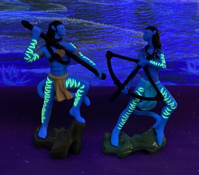 Avatar Kinder Joy Toys unassembled - Neytiri and Jake | eBay