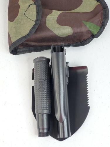 Neu Mini Klappschaufel & Pick Fesselndes Werkzeug Überleben mit Beutel 17 Zoll Kompass - Bild 3 von 8