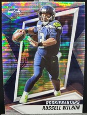 2021 Panini Rookies & Stars Russell Wilson Pulsar Prizm Box Set Seahawks B058