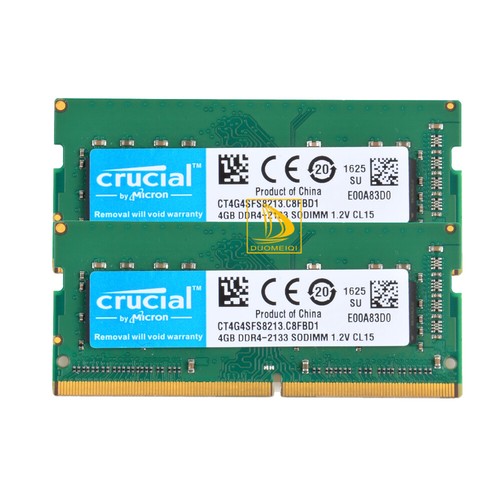 10x 4GB Crucial PC4-17000 DDR4 2133MHz Laptop CL15 Sodimm Memory CT4G4SFS8213 #0 - Picture 11 of 14