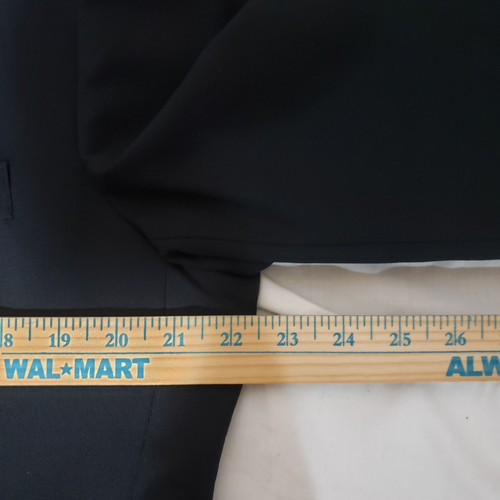 Traje Brooks Brothers Para Hombre Lana Negra 2 piezas Hecho en EE. UU. Talla 41 L Pantalones 34x31 Usado en Excelente Condición - Imagen 8 de 13