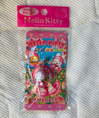 Hello Kitty GOTOCHI Australia ストラップ Hello Kitty Peach Vintage zipper charm SANRIO Gotochi strap Japan