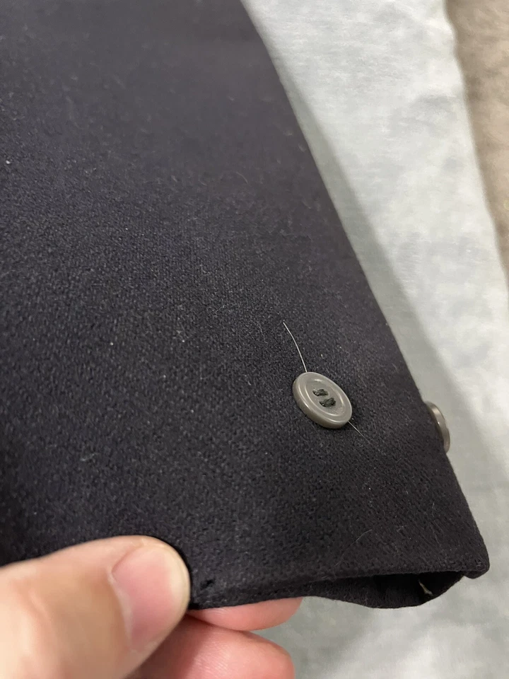 VTG TAU KAPPA EPSILON FRATERNITY Blue Wool Blazer W/Crest H.B. CRAMER Rare See - Image 4 of 4