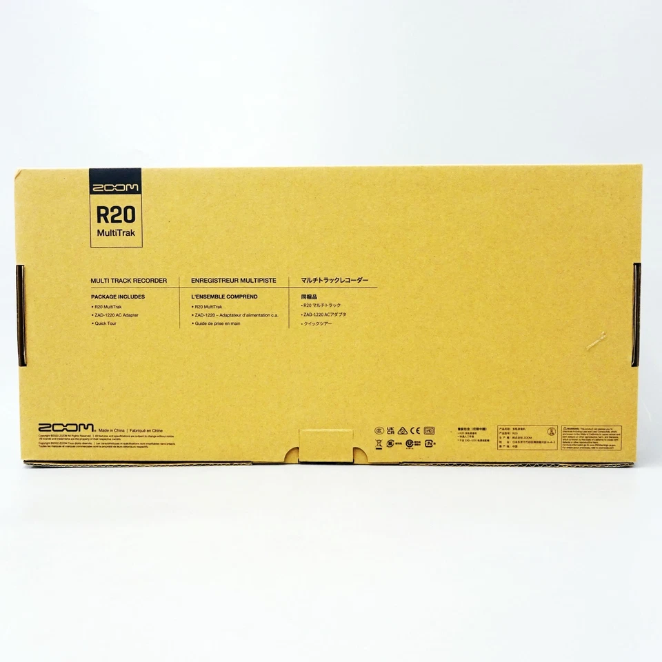 ZOOM R20 Multi-Track Recorder USB Audio Interface Full-color LCD Touchscreen NEW - Image 2 of 4