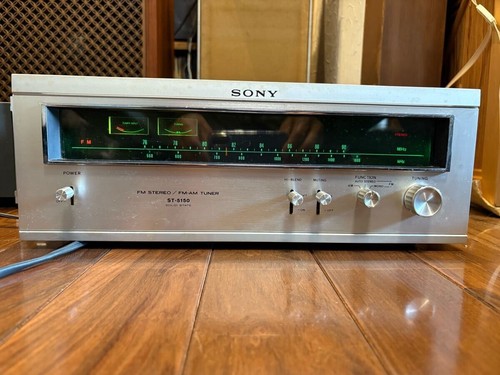 Vintage! SONY ST-5150D AM/FM Stereo Tuner Operation confirmed from JAPAN