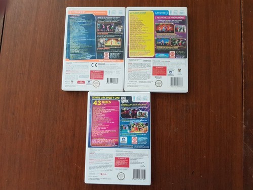 NINTENDO Jeux Wii Just Dance 2, 3, 4 - U-Sing - Boogie - Hannah Montana le film - Picture 7 of 8